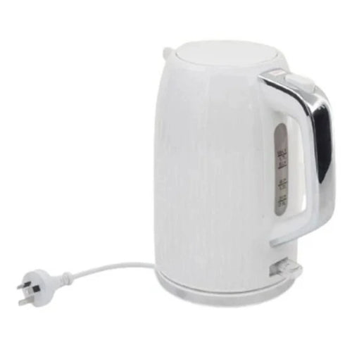 Anko  Kettle KE01312 1.7L  White and Silver Look