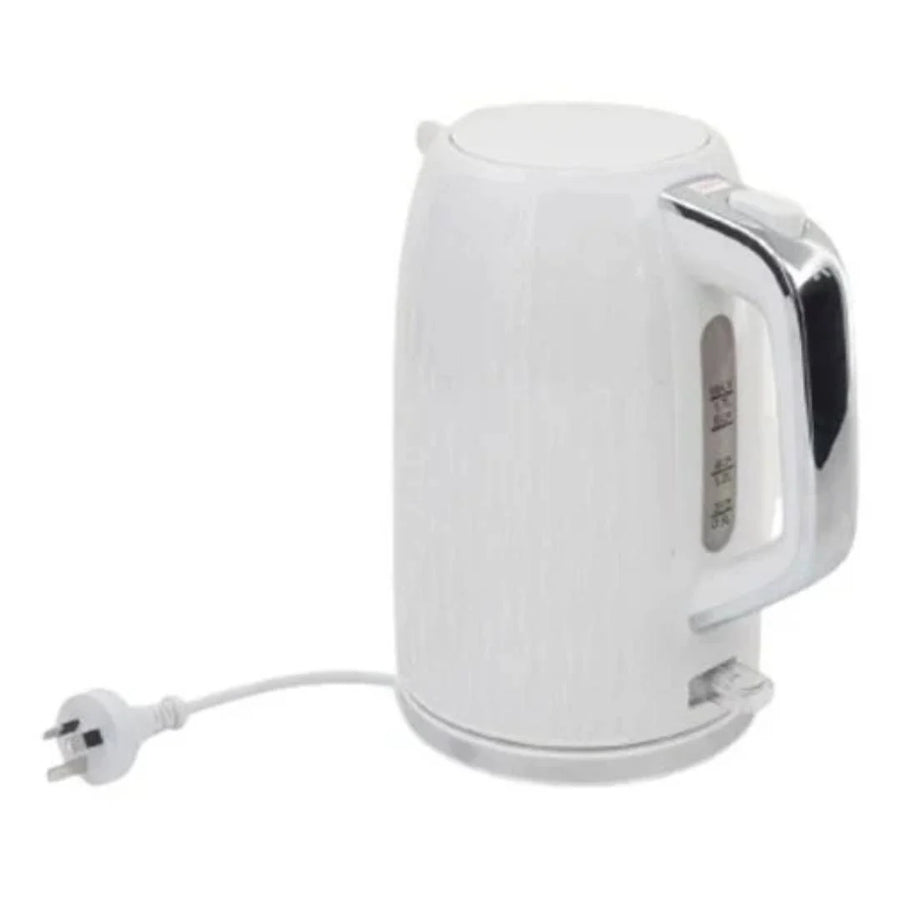 Anko  Kettle KE01312 1.7L  White and Silver Look