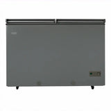 Haier Double Door HDF-385IG Inverter Deep Freezer Grey