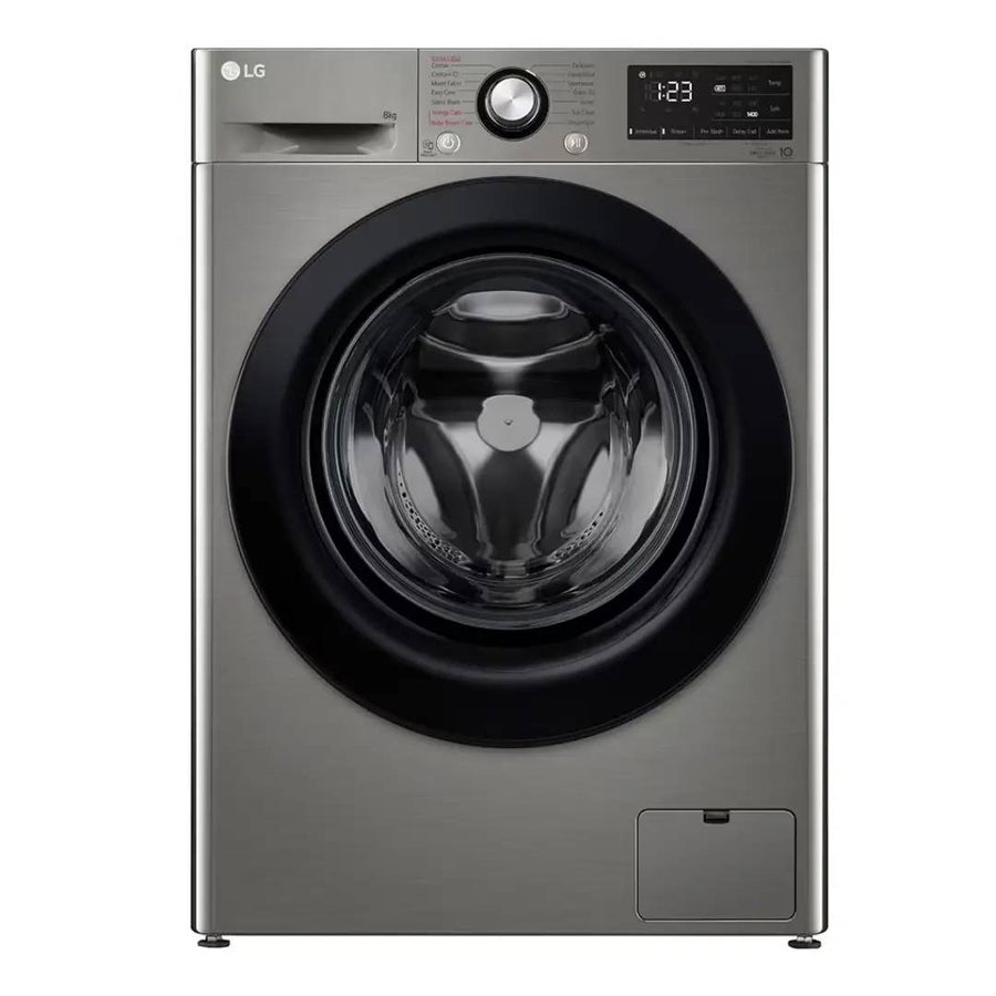 LG F4R3TYG6P Front Load Auto Washing Machine 8 Kg on Installments
