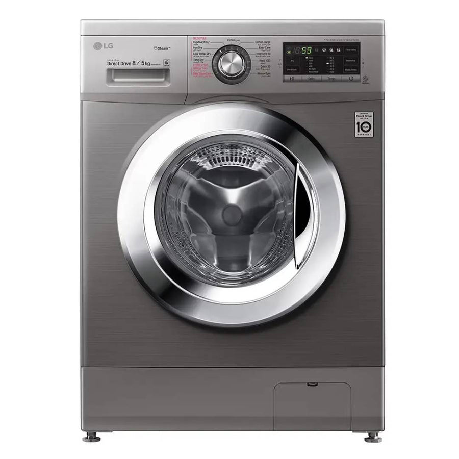 LG Front Load Washer & Dryer FH4G6TDG6 (8/5 Kg)