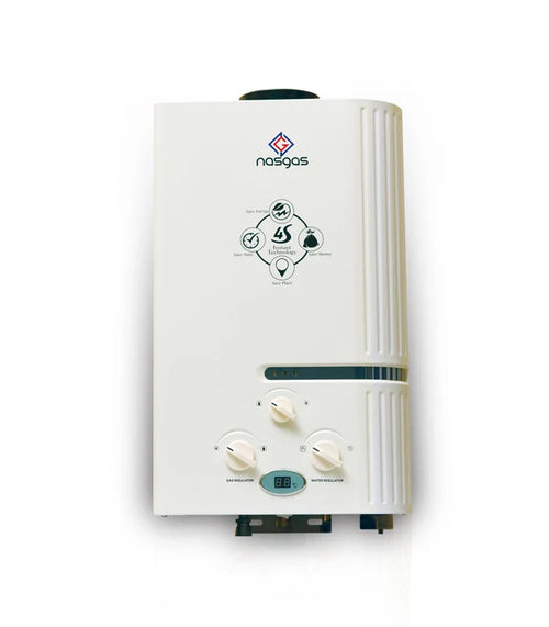 NasGas DG-6L 6L Instant Glass Gas Geyser price