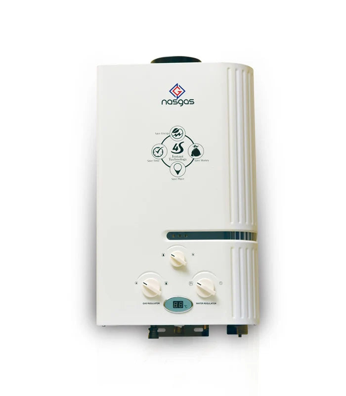 NasGas DG-6L 6L Instant Glass Gas Geyser price