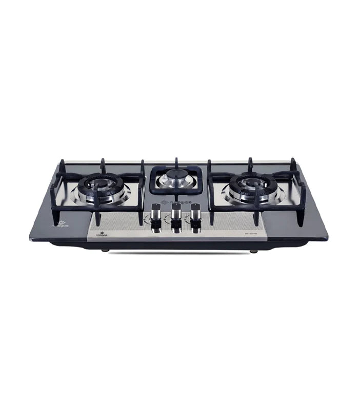 NasGas DG-222 BK 3-Burner Built-in Gas Hob