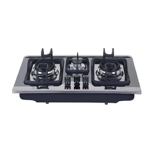 NasGas DG-333 BK 3-Burner Built-in Gas Hob