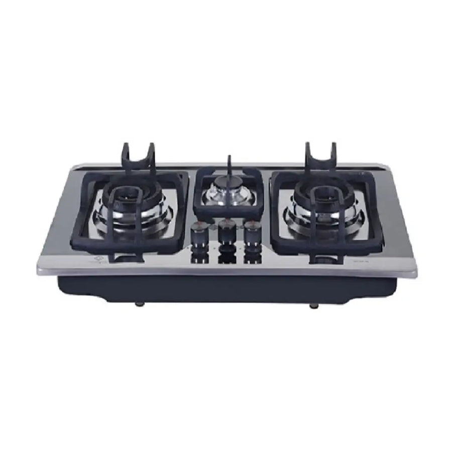 NasGas DG-333 BK 3-Burner Built-in Gas Hob