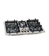 NasGas DG-444 BK 3-Burner Built-in Gas Hob