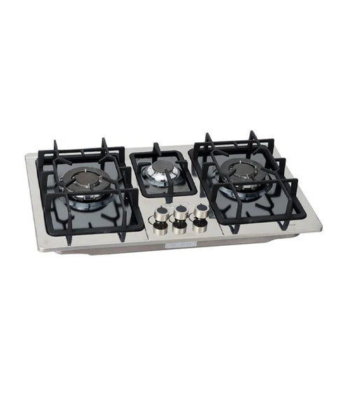 NasGas DG-444 BK 3-Burner Built-in Gas Hob