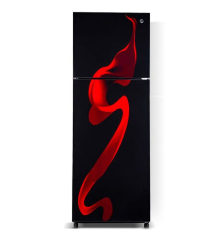 Pel PRGD-21950 Glass Door Refrigerator Red