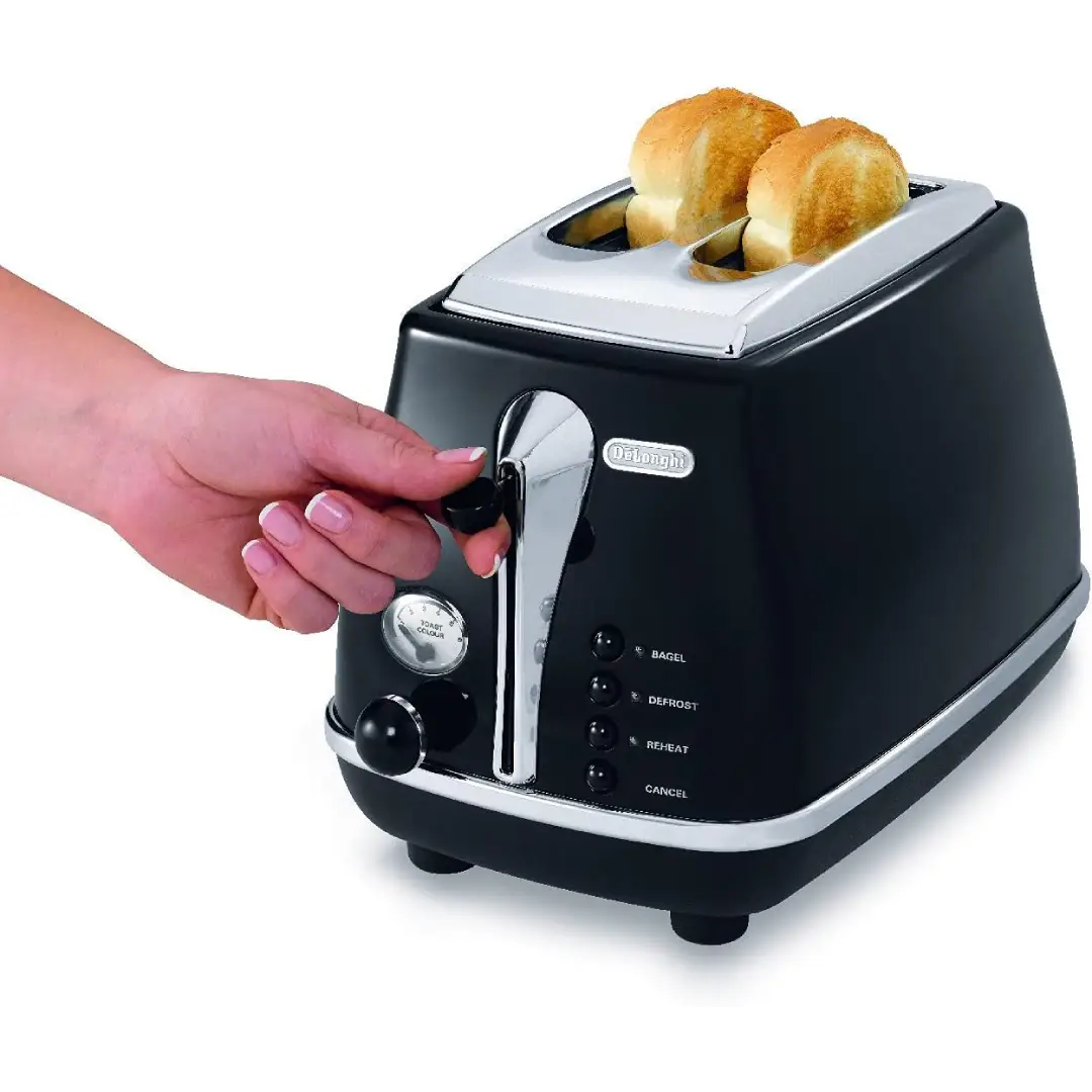 De'Longhi Icona Classic 2 Slice Toaster, CTO2003BK 2