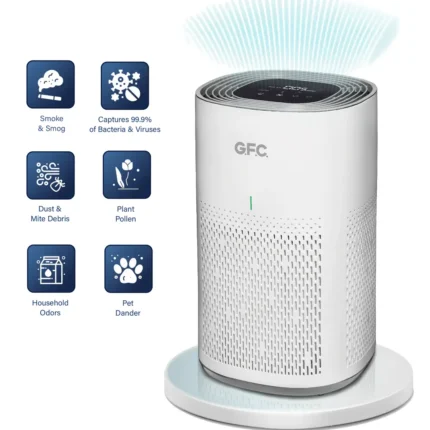 GFC GF-270 Air Purifier with H13 HEPA Filtration